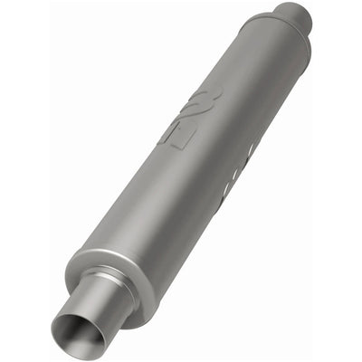 4 in. Round Straight-Through Performance Exhaust Muffler