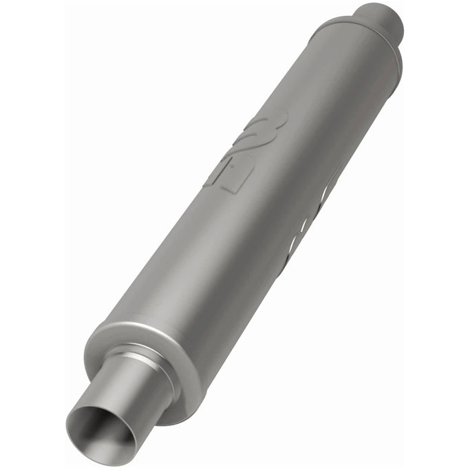 4 in. Round Straight-Through Performance Exhaust Muffler