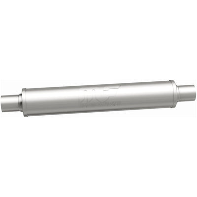 4 in. Round Straight-Through Performance Exhaust Muffler