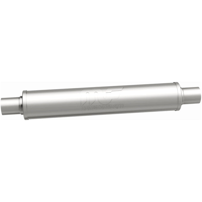4 in. Round Straight-Through Performance Exhaust Muffler