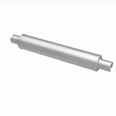 4 in. Round Straight-Through Performance Exhaust Muffler