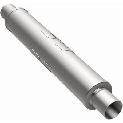4 in. Round Straight-Through Performance Exhaust Muffler