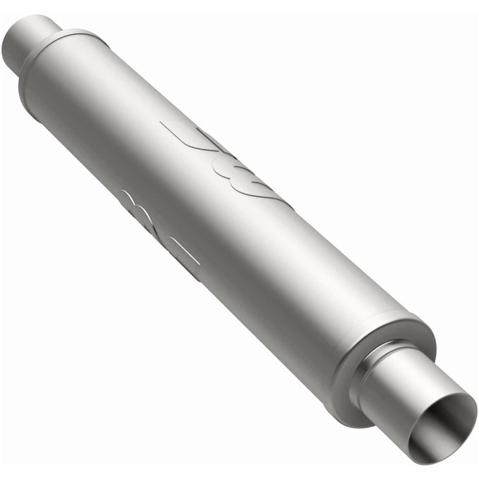 4 in. Round Straight-Through Performance Exhaust Muffler