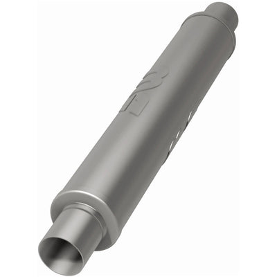 4 in. Round Straight-Through Performance Exhaust Muffler