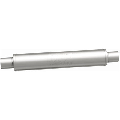 4 in. Round Straight-Through Performance Exhaust Muffler
