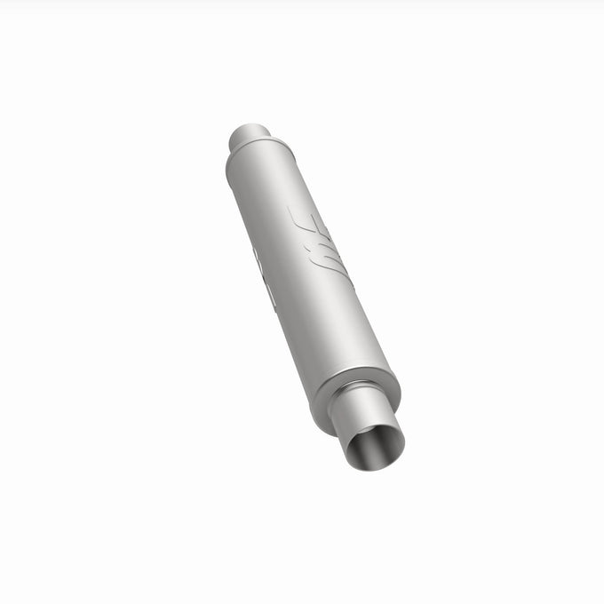 4 in. Round Straight-Through Performance Exhaust Muffler