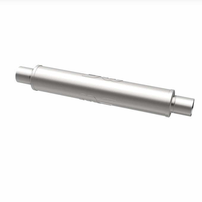 4 in. Round Straight-Through Performance Exhaust Muffler