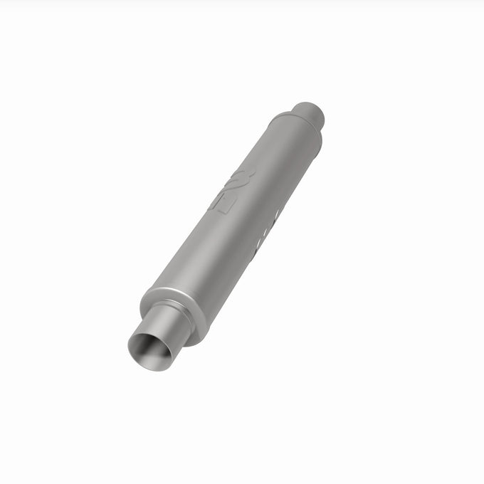 4 in. Round Straight-Through Performance Exhaust Muffler