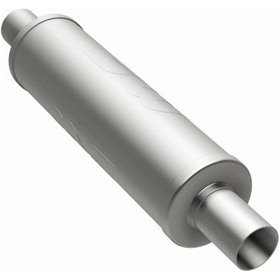 4 in. Round Straight-Through Performance Exhaust Muffler
