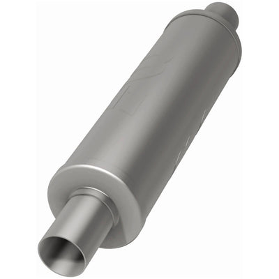 4 in. Round Straight-Through Performance Exhaust Muffler