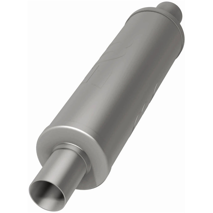 4 in. Round Straight-Through Performance Exhaust Muffler
