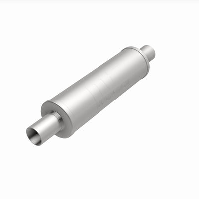 4 in. Round Straight-Through Performance Exhaust Muffler