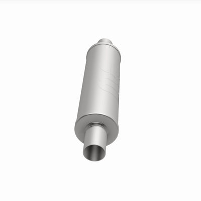 4 in. Round Straight-Through Performance Exhaust Muffler