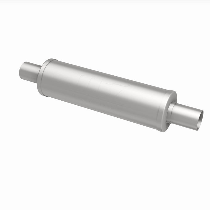 4 in. Round Straight-Through Performance Exhaust Muffler