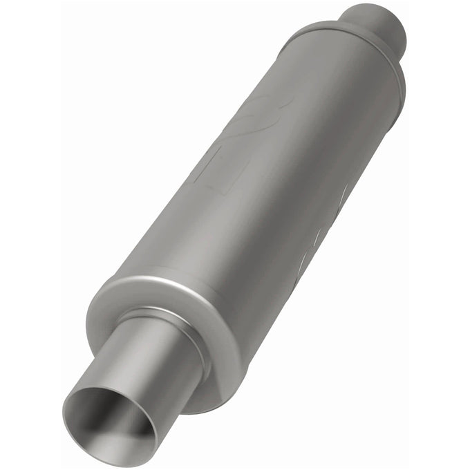 4 in. Round Straight-Through Performance Exhaust Muffler