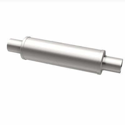 4 in. Round Straight-Through Performance Exhaust Muffler
