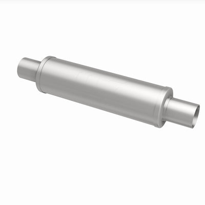 4 in. Round Straight-Through Performance Exhaust Muffler