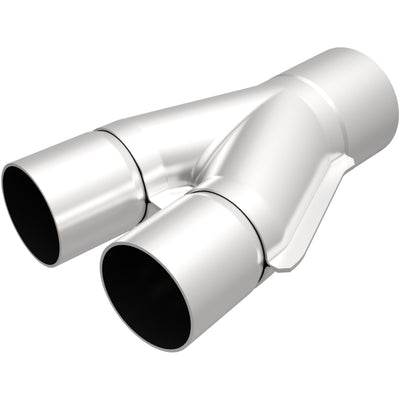 2.5 X 2 in. 10 degrees Performance Exhaust Y-Pipe