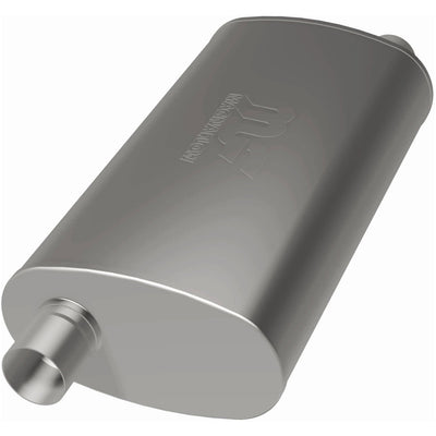 3.5 X 7 in. Oval Straight-Through Performance Exhaust Muffler
