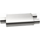 3.5 X 7 in. Oval Straight-Through Performance Exhaust Muffler