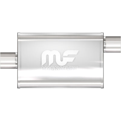 4 X 9 in. Oval Straight-Through Performance Exhaust Muffler