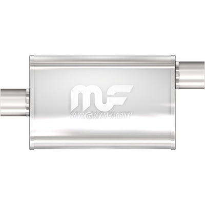 4 X 9 in. Oval Straight-Through Performance Exhaust Muffler <br>00-03 Chevy S10, GMC Sonoma, 05-15 Toyota Tacoma