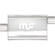 4 X 9 in. Oval Straight-Through Performance Exhaust Muffler