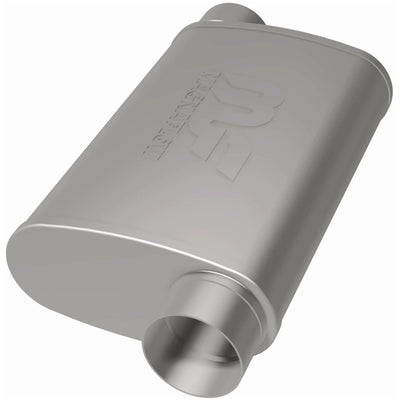 4 x 9 in. Oval Straight-Through Performance Exhaust Muffler