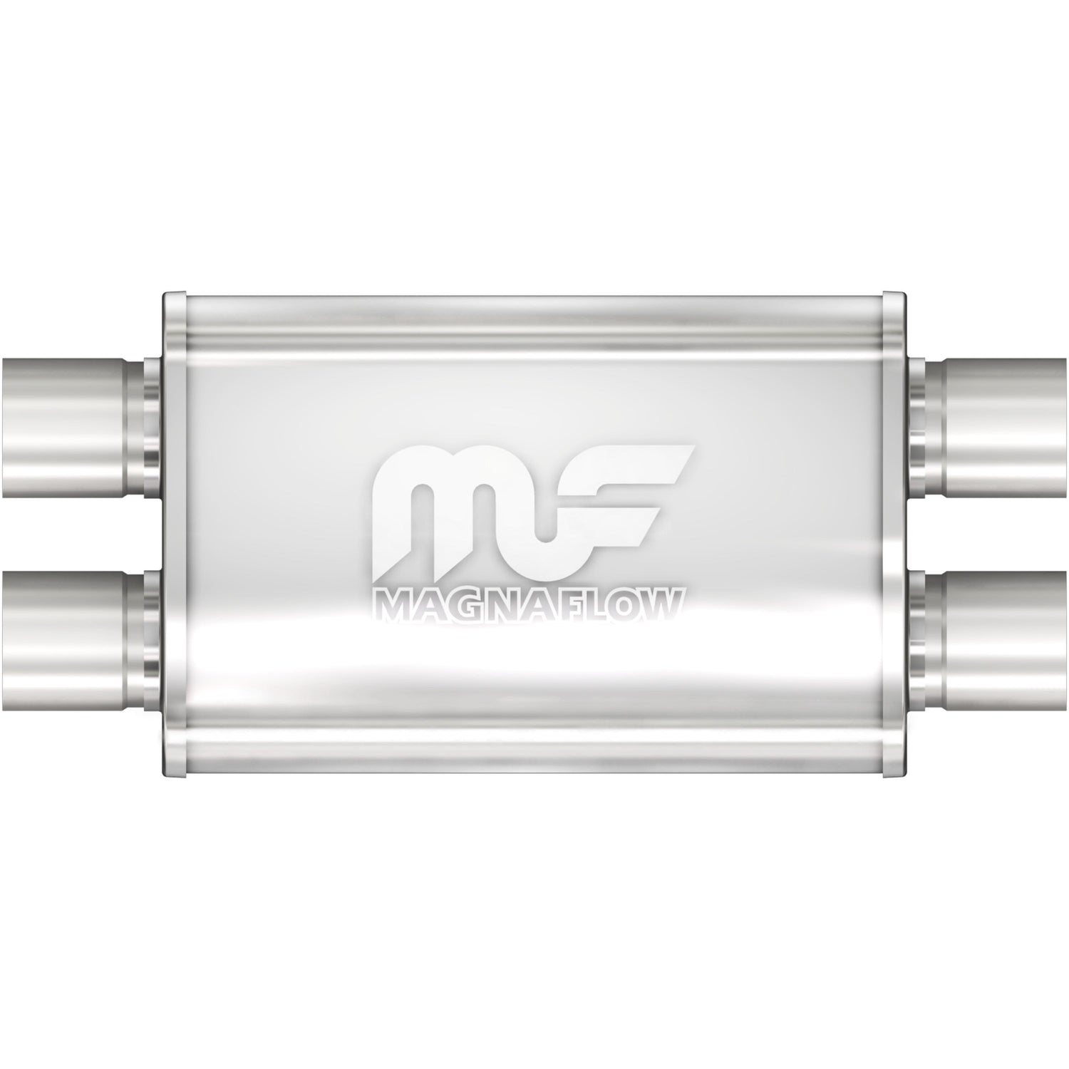 4 X 9 in. Oval Straight-Through Performance Exhaust Muffler
