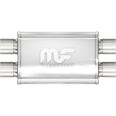4 X 9 in. Oval Straight-Through Performance Exhaust Muffler