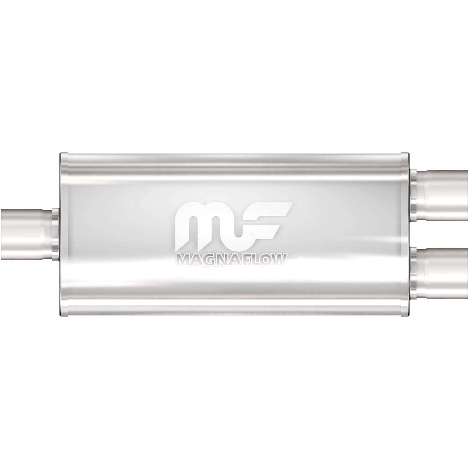 5 X 8 in. Oval Straight-Through Performance Exhaust Muffler