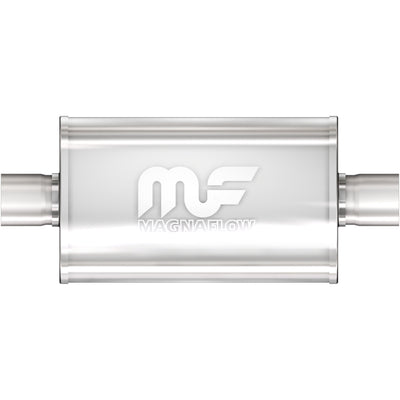 5 X 8 in. Oval Straight-Through Performance Exhaust Muffler