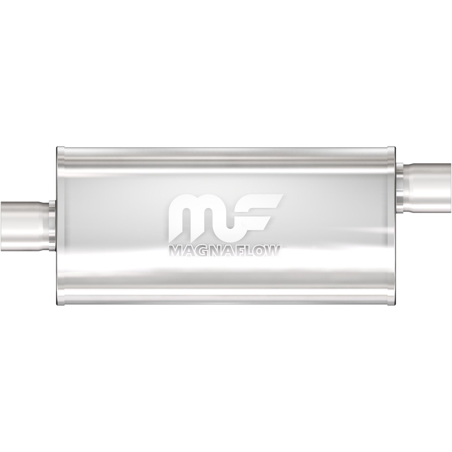 5 X 8 in. Oval Straight-Through Performance Exhaust Muffler