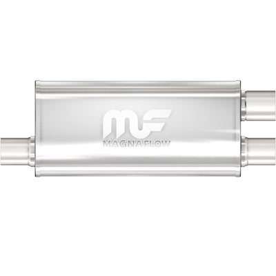 5 X 8 in. Oval Straight-Through Performance Exhaust Muffler