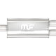 5 X 8 in. Oval Straight-Through Performance Exhaust Muffler