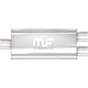 5 X 8 in. Oval Straight-Through Performance Exhaust Muffler