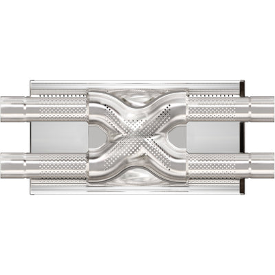 5 X 8 in. Oval Straight-Through Performance Exhaust Muffler