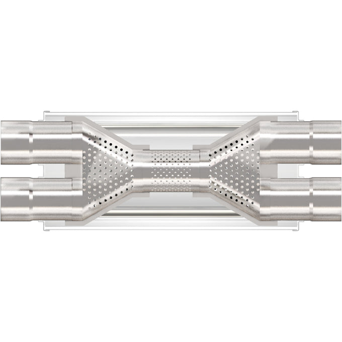 5 X 8 in. Oval Straight-Through Performance Exhaust Muffler