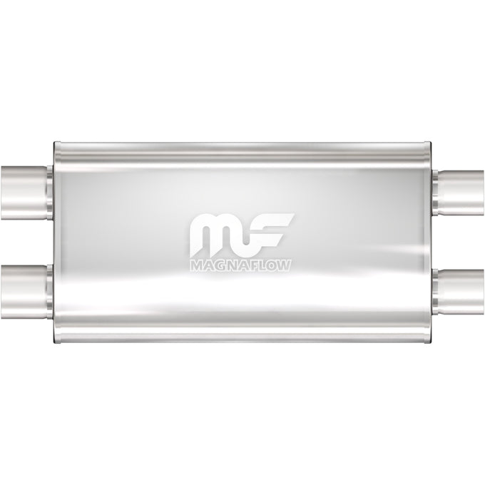 5 X 11 in. Oval Straight-Through Performance Exhaust Muffler