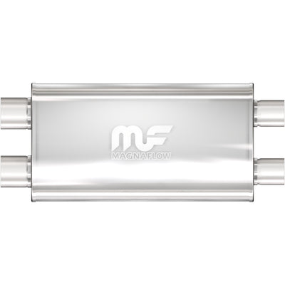 5 X 11 in. Oval Straight-Through Performance Exhaust Muffler