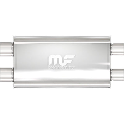 5 X 11 in. Oval Straight-Through Performance Exhaust Muffler