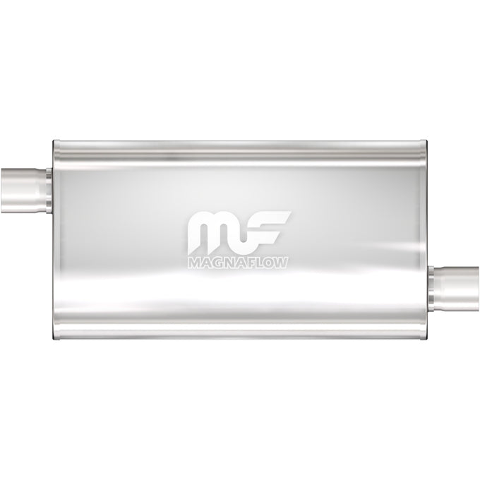 5 X 11 in. Oval Straight-Through Performance Exhaust Muffler