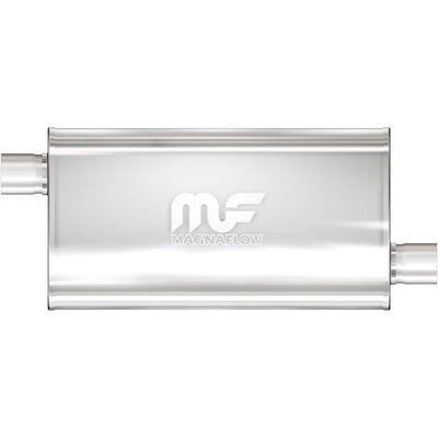 5 X 11 in. Oval Straight-Through Performance Exhaust Muffler