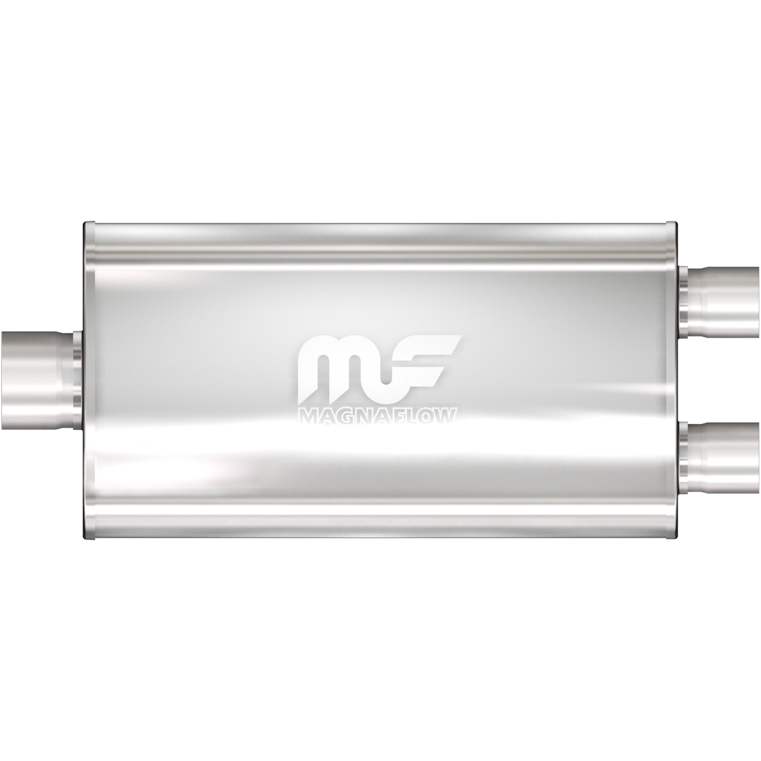 5 X 11 in. Oval Straight-Through Performance Exhaust Muffler