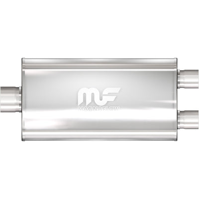 5 X 11 in. Oval Straight-Through Performance Exhaust Muffler