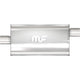 5 X 11 in. Oval Straight-Through Performance Exhaust Muffler