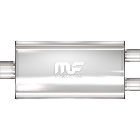 5 X 11 in. Oval Straight-Through Performance Exhaust Muffler