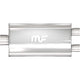5 X 11 in. Oval Straight-Through Performance Exhaust Muffler