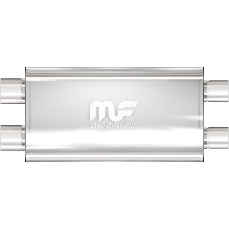 5 X 11 in. Oval Straight-Through Performance Exhaust Muffler