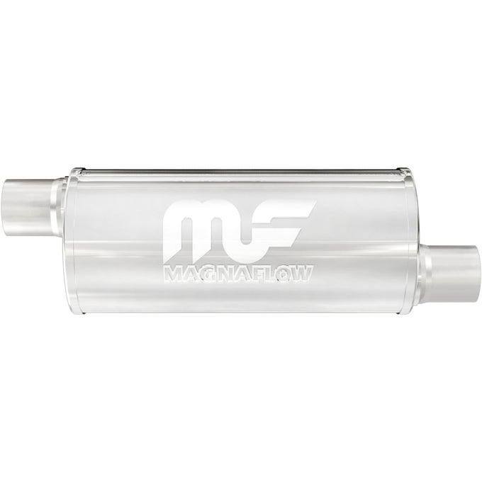 6 in. Round Straight-Through Performance Exhaust Muffler